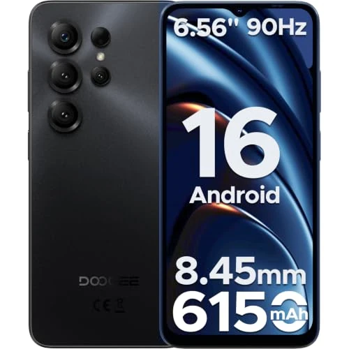 Oferta limitada: DOOGEESmart NOTE56XLITE Android 16 Telefono Movil Libres,6150mAh 12GB+32GB/2TB Smartphone,Octa Core Telefonos Moviles HD+ 6,56",Cámara 8MP Teléfono Móvil,Gemini AI/Dual SIM/Face ID/GPS/OTG/Widevine L1 de 149.99 € a 129.99 € (ahorro 13%)