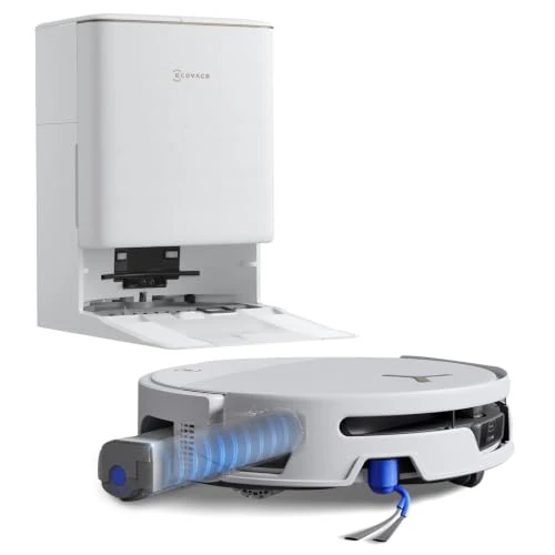 Offerta a tempo: ECOVACS T90S Pro OMNI Robot Aspirapolvere Lavapavimenti 40.000 Pa | OZMO Roller Gen 3.0, Lavaggio Mocio Autom., Spazzola anti-groviglio, Navigazione. AI, Ricarica PowerBoost Stazione All-in-One - 25% da 799.00 € a 599.00 €