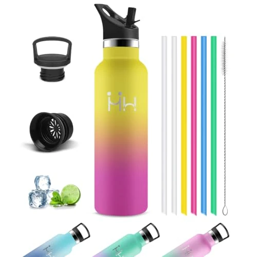 Zeitlich begrenztes Angebot: Mujigaga Thermosflasche 1l Auslaufsicher, mit Strohhalm, BPA-frei von 14.99 € auf 14.99 € (0.00% Rabatt)