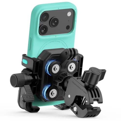 Offerta a tempo: Alyvisun Porta Telefono Moto e Bici, Anti-Vibrazione con Blocco Rapido - 0.00% da 27.99 € a 27.99 €