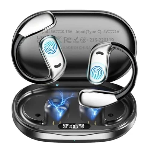 Offerta a tempo: Auricolari traduttori con IA in tempo reale: dispositivo di traduzione 3 in 1 con 144 lingue, traduttore italiano-inglese, auricolari traduttori a orecchio aperto per viaggi e apprendimento - 72% da 179.99 € a 49.98 €