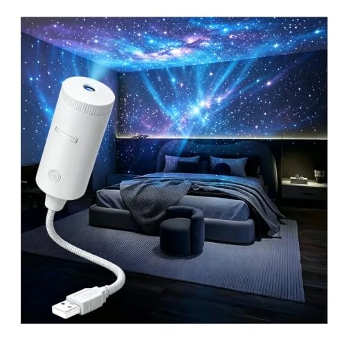 Offerta a tempo: Proiettore Cielo Stellato USB con Effetto Galassia e Luna B - 0.00% da 19.99 € a 19.99 €
