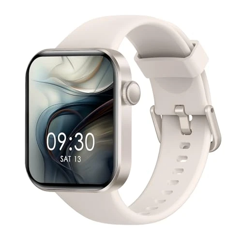 Oferta limitada: Reloj Inteligente Mujer Hombre, 1.85" Smartwatch con Llamadas Bluetooth, 140+ Modos Deportivos Smart Watch con SpO2/Pulsómetro/Monitor de Sueño/Podómetro, Impermeable IP68 Smart Watch Para Android iOS de 149.99 € a 39.99 € (ahorro 73%)