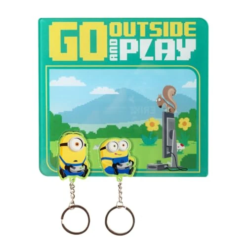 Limited-time offer: Grupo Erik Minions Magnetic Key Holder for Wall with Keychains - Gifts from $42.81 to $42.81 (save 0.00%)