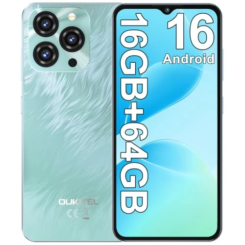 Offerta a tempo: OUKITEL C3 Smartphone Android 16, 16GB+64GB/1TB Telefono Cellulare, 6.52" - 8% da 129.99 € a 119.98 €