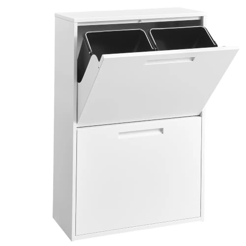 Tijdelijke aanbieding: SONGMICS Prullenbak 68L Afvalscheidingssysteem van 207.99 € naar 207.99 € (0.00% korting)