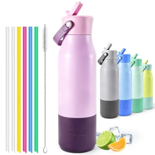 Oferta limitada: Mulbijeo Taza De Silicona Con Asa & Botella Deportiva 900ml, Acero Inoxidable Aislado Al Vacío, Mantiene Frío24h & Caliente 12h, Diseño Antifugas Para Camping, Senderismo & Aire Libre de 12.34 € a 12.34 € (ahorro 0.00%)