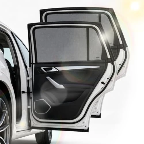 Offre limitée : Pare Soleil Voiture Bébé, 2 pièces Pare Soleil Universel pour Fenêtres de Voiture, Extensible et Respirant, Protection UV, Compatible avec la Plupart des Véhicule de 9.99 € à 9.99 € (0.00% de remise)