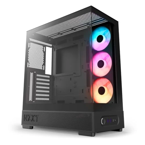 Offerta a tempo: NZXT S5 RGB Case per PC mid-tower ATX compatto - Nero - 0.00% da 59.90 € a 59.90 €