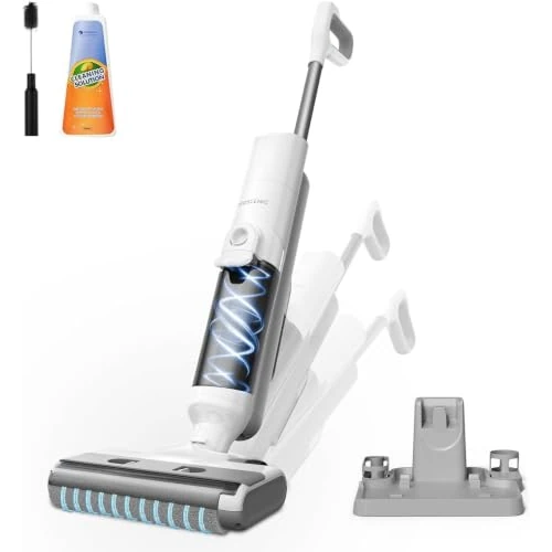 Offerta a tempo: Proscenic F10 Ultra+ Aspirapolvere senza fili Lavapavimenti 3-in-1, per Solidi e Liquidi da 60 Minuti, Aspirapolvere Leggero per Solidi e Liquidi 1,3L, Autopulente, pulizia di Angoli e Bordi - 0.00% da 179.99 € a 179.99 €