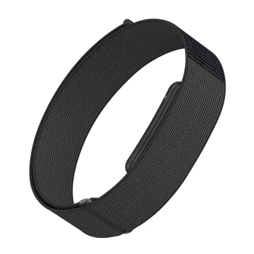 Offerta a tempo: YKNIUFLY Fascia Bracciale Compatibile con Garmin CIRQA Smart Band, Fascia Brachiale Superiore in Nylon Allungata da 420 mm, Elastica Regolabile per Corsa, Allenamento e Fitness.Nero Mezzanotte - 0.00% da 25.99 € a 25.99 €