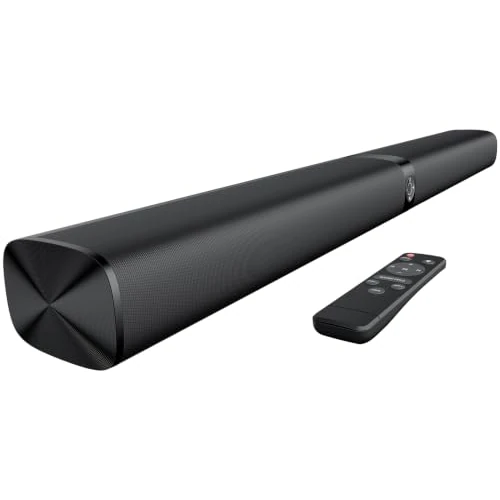 Offre limitée : GarageRock Barre de Son pour téléviseurs, Barre de Son 2 en 1 Divisible avec réglage Automatique du Volume, Haut-parleurs stéréo pour téléviseur avec 3 Modes d'égalisation, Arc/Opt/AUX de 199.99 € à 79.99 € (60% de remise)