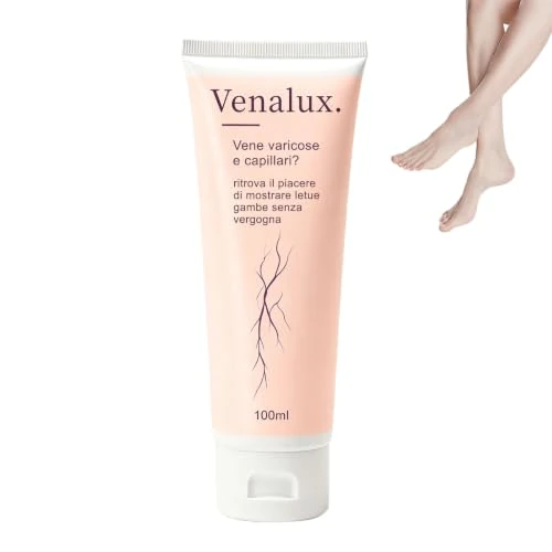 Offerta a tempo: Venalux Crema Gambe, Venalux Crema Vene Varicose 100ml - 45% da 32.99 € a 17.99 €