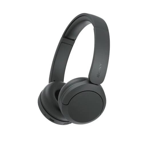 Tijdelijke aanbieding: Sony WH-CH530 draadloze Bluetooth-koptelefoon | Lichtgewicht, 10-bands EQ, 360 Reality Audio, AI Clear Calls, batterijduur tot 55 uur, snelladen, iOS & Android - Zwart van 59.00 € naar 59.00 € (0.00% korting)