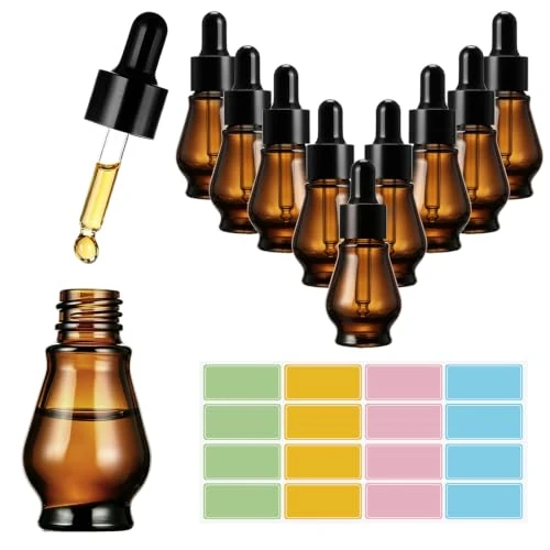 Limited-time offer: VINATO Pipette Bottles 10 ml Brown Glass Bottle with Pipette Pack of 10 from 12.29 £ to 12.29 £ (save 0.00%)