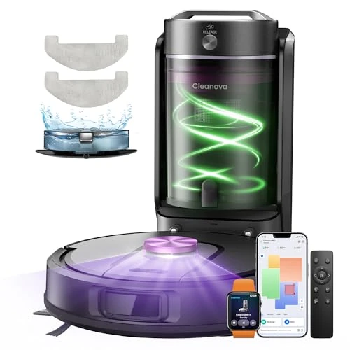 Oferta limitada: Vexilar W15 Robot Aspirador 10000Pa, con Fregona y 5 Mapa Inteligente, Autonomía 180Min, Fácil Programa, 4L Base Autovaciado sin Bolsa, Robot Aspiradora Fregadora para Suelos/Alfombras/Partícula de 259.99 € a 259.99 € (ahorro 0.00%)