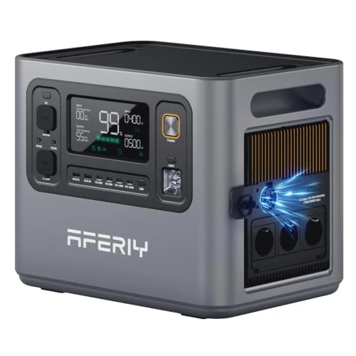 Offerta a tempo: AFERIY Power Station Portatile Centrale Elettrica Espandibile 10240Wh 3000W - 41% da 1499.00 € a 889.00 €