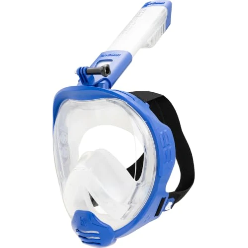 Offerta a tempo: CRESSI dal 1946 Kairon Maschera Integrale Snorkeling Adulti-Trasp/Blu L/XL - 0.00% da 49.99 € a 49.99 €