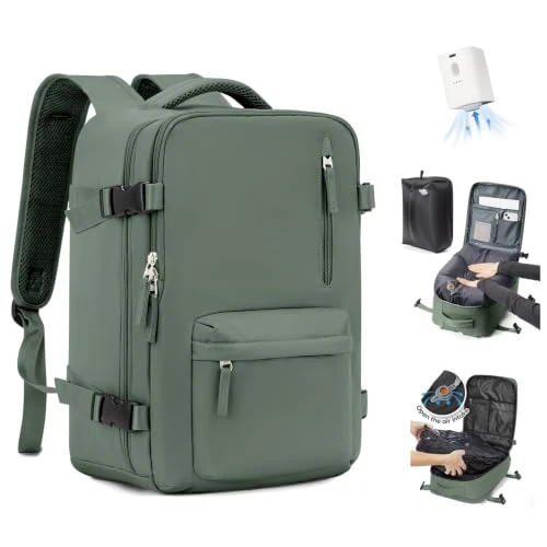 Limited-time offer: Vacuum Backpack Travel Bag Ryanair Cabin Bags 40x30x20 Underseat Carry On | Vacuum Backpack with Pump 40x30x20 Wizzair British Airways Travel Backpack Cabin Size Women Men with Shoe Compartment from 51.99 £ to 51.99 £ (save 0.00%)
