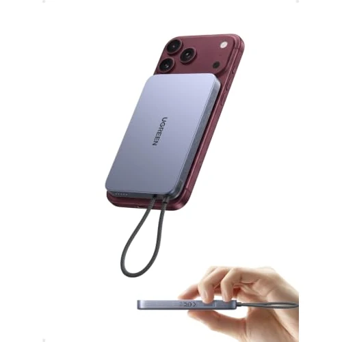 Tijdelijke aanbieding: UGREEN MagFlow Air Ultra Slim Magnetische Powerbank 10000mAh Qi2 25W, PD45W van 89.99 € naar 64.99 € (28% korting)