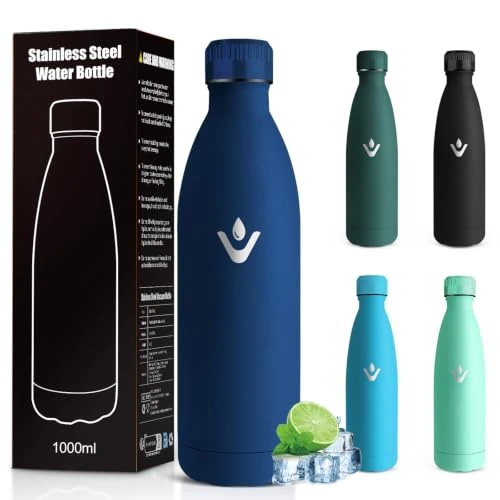 Offre limitée : Gourde Isotherme- 1l- Bouteille Isotherme, Sans BPA, Bouteille Isotherme de 12.99 € à 12.99 € (0.00% de remise)
