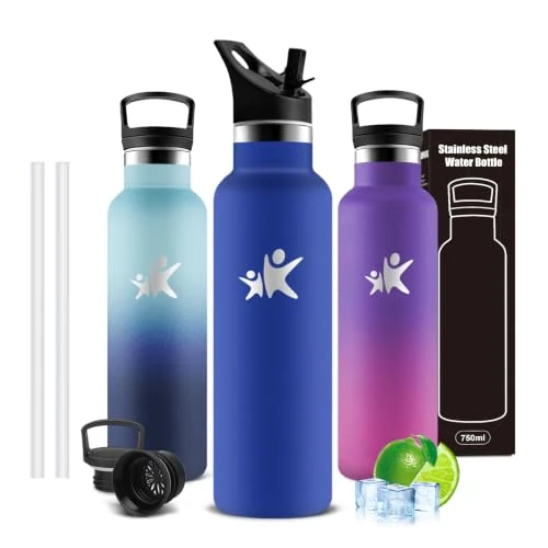 Offerta a tempo: Borraccia Termica- 750ml- Borraccia con Cannuccia, Senza BPA, per Ciclismo - 0.00% da 10.99 € a 10.99 €