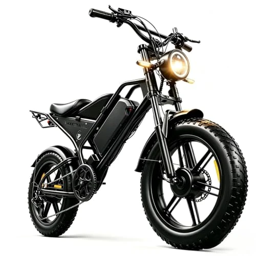 Offerta a tempo: La bici elettrica DK400Max è dotata di due motori, una batteria rimovibile da 48 V 20Ah e pneumatici fuoristrada a sospensione completa da 20×4 pollici, che la rendono adatta a tutti i tipi di terr - 10% da 949.00 € a 854.05 €