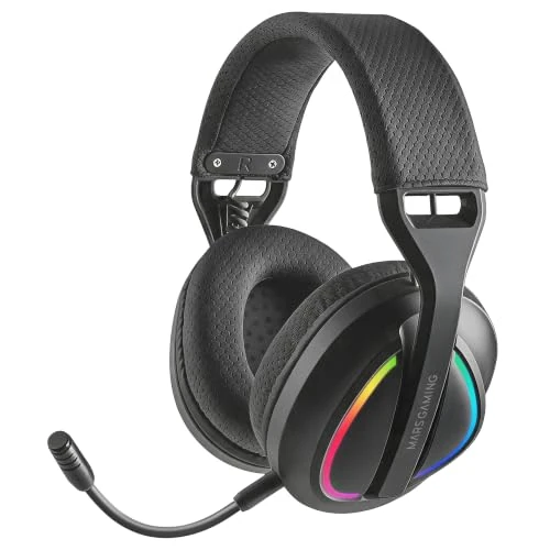 Offre limitée : Mars Gaming MHW-Quasar Casque Gaming sans Fil ARGB Flow de 27.90 € à 26.50 € (5% de remise)