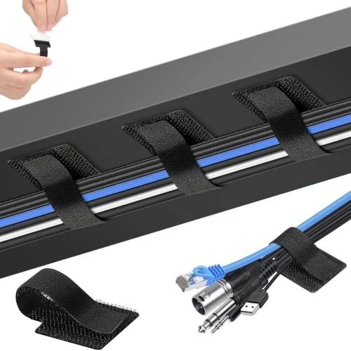 Offre limitée : VINATO 50 Attaches Câbles Auto-Agrippantes – Gestion Câbles Bureau de 8.49 € à 8.49 € (0.00% de remise)