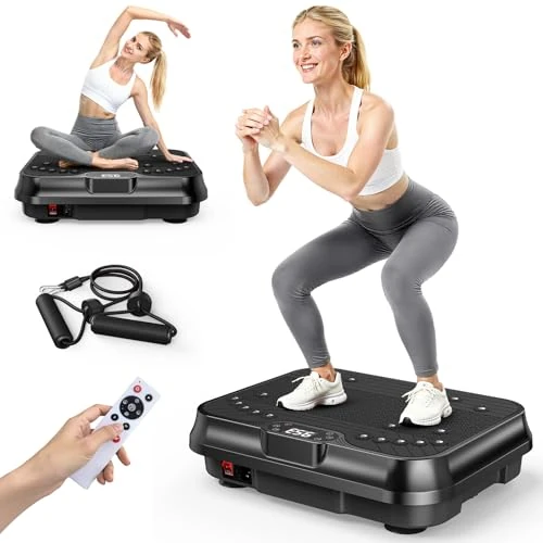 Offerta a tempo: Pedana Vibrante 250 Livelli 9 Programmi per Drenaggio Linfatico e Dimagrire - 33% da 89.99 € a 59.98 €