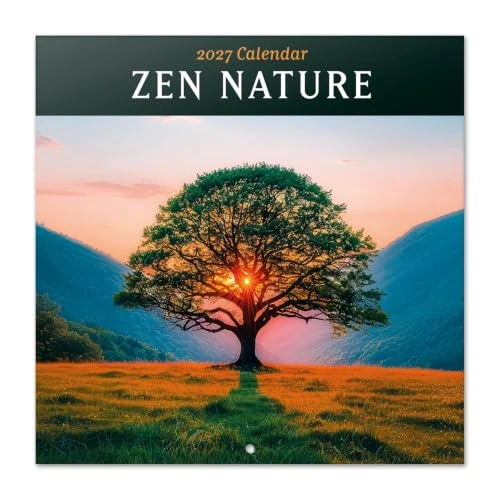Offerta a tempo: Grupo Erik Calendario 2027 da Muro Natura Zen - Calendario da Parete - 20% da 9.95 € a 7.99 €