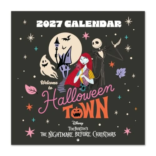 Offerta a tempo: Grupo Erik Disney Nightmare Before Christmas Calendario 2027 da Muro - 0.00% da 10.90 € a 10.90 €