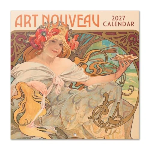 Offerta a tempo: Grupo Erik Calendario 2027 da Muro Art Nouveau - Calendario da Parete 30x30 - 0.00% da 9.95 € a 9.95 €