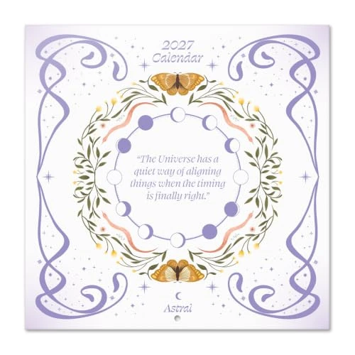 Offerta a tempo: Grupo Erik Calendario 2027 da Muro Astrale - Calendario da Parete 30x30 cm - 0.00% da 9.95 € a 9.95 €
