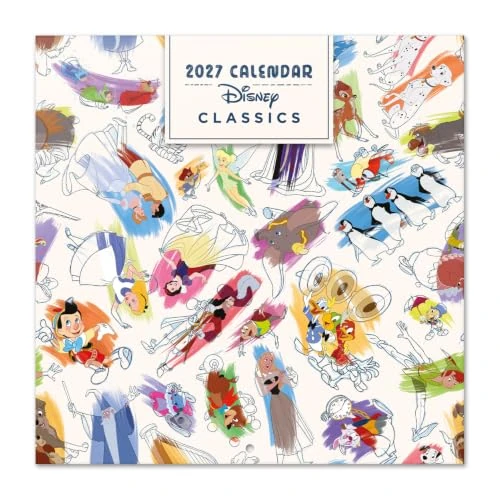 Limited-time offer: Grupo Erik Disney Classics Wall Calendar 2027 UK - Gifts, Merchandise from 9.99 £ to 9.99 £ (save 0.00%)