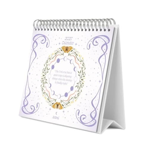 Zeitlich begrenztes Angebot: Grupo Erik Astral Horoskop Tischkalender 2027 Kalender Familienkalender von 10.19 € auf 10.19 € (0.00% Rabatt)