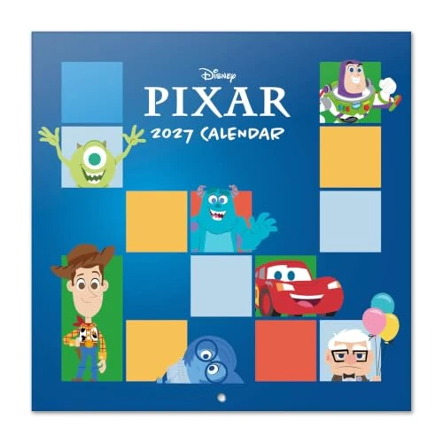 Offerta a tempo: Grupo Erik Disney Pixar Calendario 2027 da Muro - Calendario da Parete - 0.00% da 10.90 € a 10.90 €