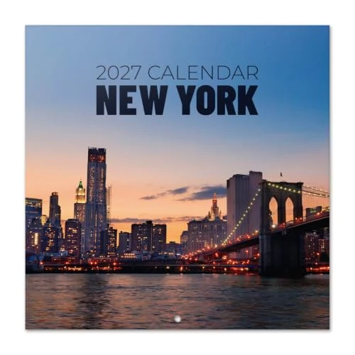 Zeitlich begrenztes Angebot: Grupo Erik New York Kalender 2027 Wandkalender Familienkalender Geschenke von 9.95 € auf 9.95 € (0.00% Rabatt)