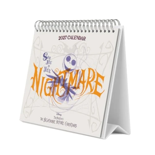 Offerta a tempo: Grupo Erik Disney Nightmare Before Christmas Calendario da Scrivania 2027 - 0.00% da 11.95 € a 11.95 €