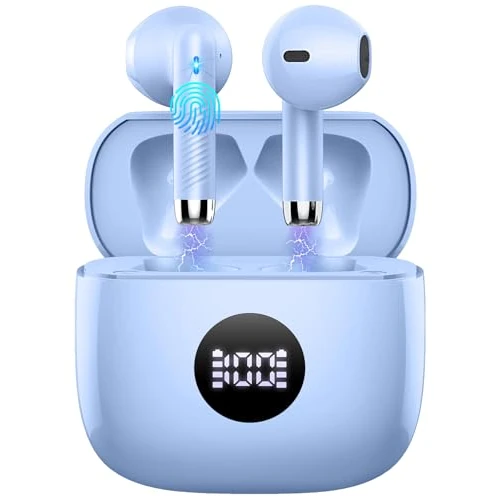 Offerta a tempo: Cuffie Bluetooth Auricolari Bluetooth 5.4, 2026 HiFi Stereo Cuffie Wireless - 73% da 89.99 € a 23.99 €
