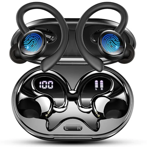 Offerta a tempo: 2026 Nuovo Cuffie Bluetooth Sport, Auricolari Bluetooth 5.4 HiFi Stereo - 60% da 49.99 € a 19.99 €
