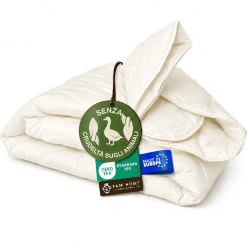 Offre limitée : FAM Couette 135x200 cm Garnissage synthétique Hypoallergénique Oeko-Tex EU de 41.42 € à 39.35 € (5% de remise)