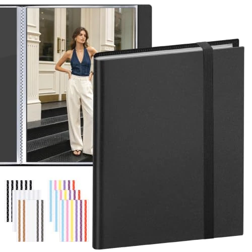 Offerta a tempo: Alyvisun Album Fotografico Personalizzabile 48 Pagine con Buste Trasparente - 0.00% da 12.99 € a 12.99 €