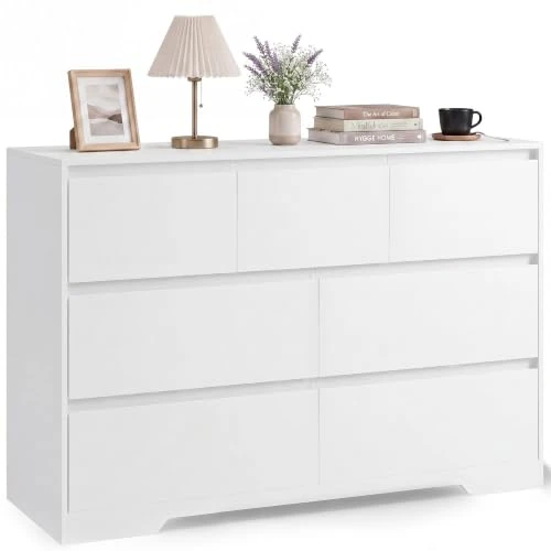 Offerta a tempo: Xbro Cassettiera 7 Cassetti 120x35x75 cm, Maniglie Integrate - 5% da 139.99 € a 132.99 €