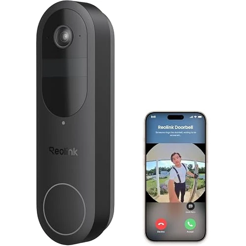 Oferta limitada: Reolink Videoportero 2K 4MP HDR, videoportero a batería (2nd Gen) | Almacenamiento local sin suscripción mensual, vista de cuerpo entero 1:1, Wi-Fi de 2,4 y 5 GHz, detección inteligente de 139.99 € a 139.99 € (ahorro 0.00%)
