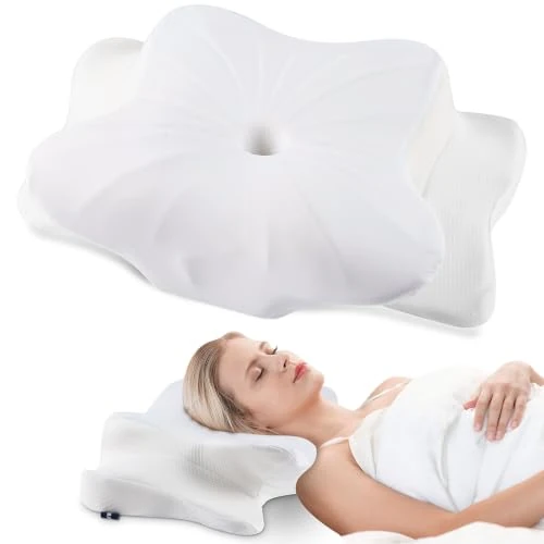 Offerta a tempo: DONAMA Cuscino Cervicale Memory Foam Ergonomico 2 Altezze Rinfrescante - 0.00% da 99.99 € a 99.99 €