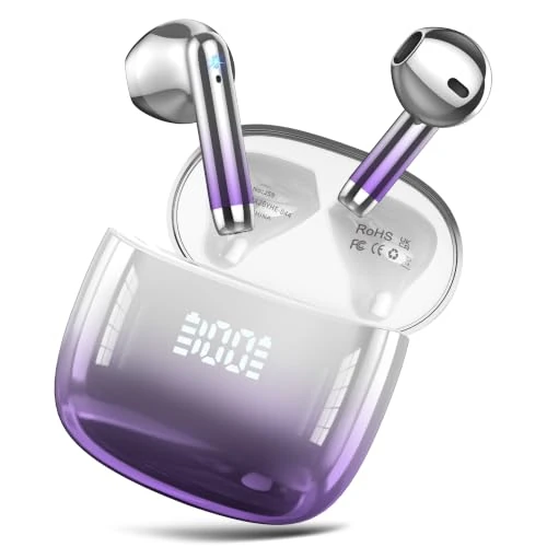 Oferta limitada: DOBOPO Auriculares Inalámbricos Bluetooth, Auriculares Bluetooth 5.4 | Sonido Envolvente, HD Micrófono, Controlador de 14,2 mm, 48H Cascos Inalambricos, IPX7, Reducción de Ruido, Pantalla LED de 79.99 € a 19.99 € (ahorro 75%)