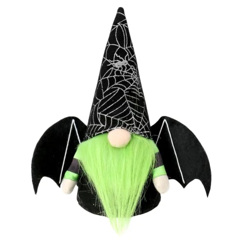 Offre limitée : Poupée Sorcière Halloween Verte, Décoration de Table 23x9x10cm - Figurine Décorative pour Intérieur, Maison, Bureau et Fête, Ornement Mystérieux et Amusant de 3.90 € à 3.90 € (0.00% de remise)
