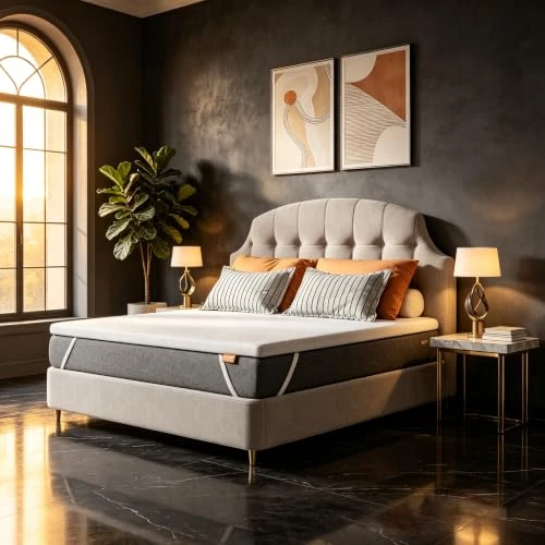 Offerta a tempo: Sweetnight Topper Foam 160x200cm, Alto 7cm, Federa Rimovibile, Bianco - 0.00% da 85.71 € a 85.71 €