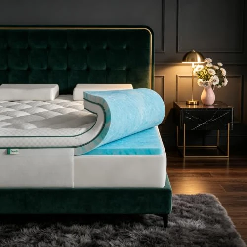 Offerta a tempo: Novilla Topper Gel 2 in 1 80 x 190 cm, memory foam - 0.00% da 62.34 € a 62.34 €
